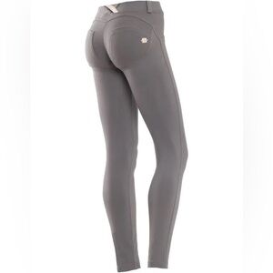 Freddy WR.UP Sculpting High Waist Skinny Pants Grey Push-Up Zip Front